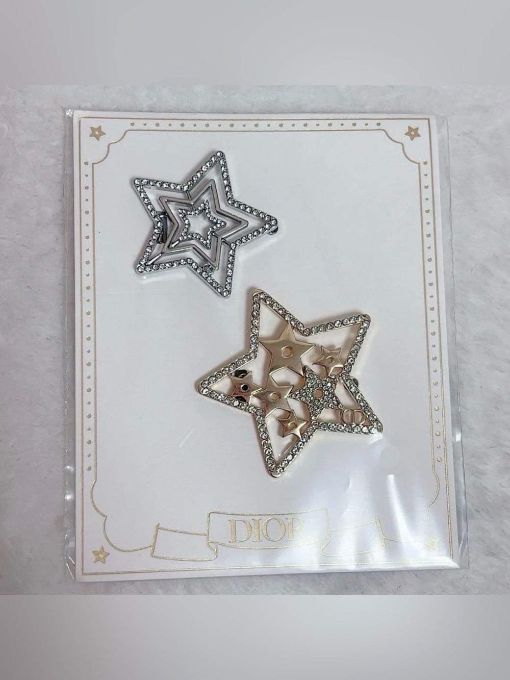 DIOR 2025 Holiday Beauty Star Duo Hair Clips